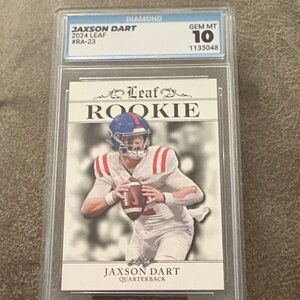 Leaf Rookie Football Card